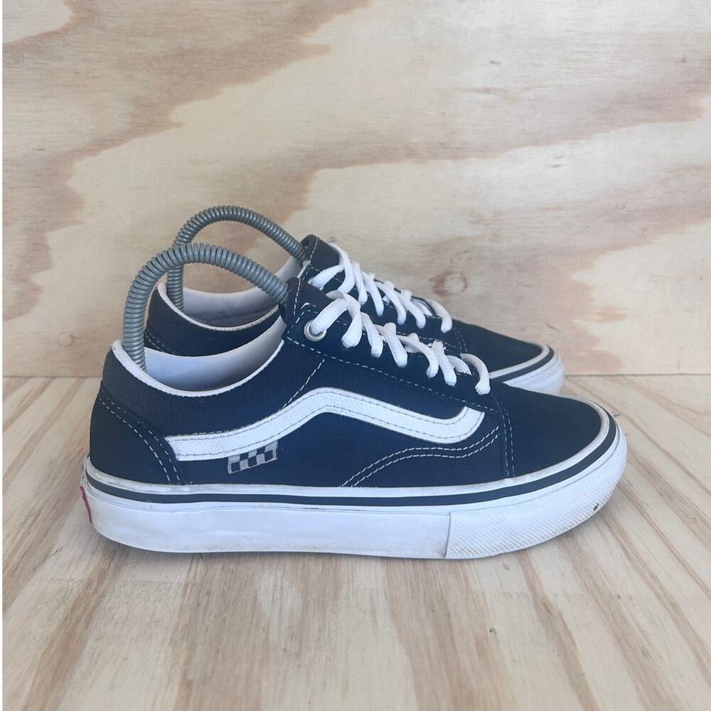Vans Off The Wall - Old Skool Skate - Sneakers - Black - kids Big Boy's - 5